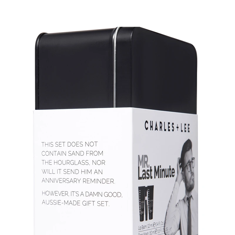 Charles + Lee Mr Last Minute