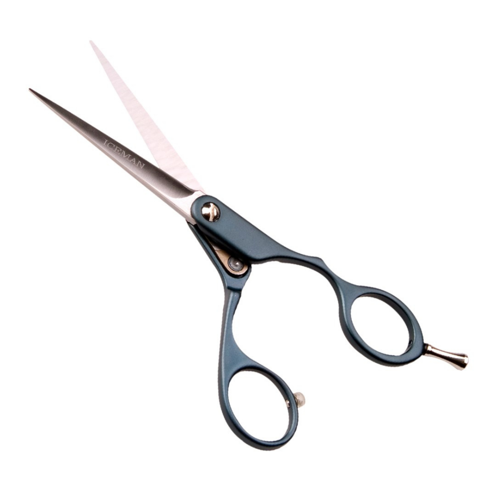 Babyliss PRO Iceman Cool Blue 5.5” Hairdressing Scissors – Hand Honed Blades